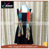 Wholesale Digital Printing Long Silk Scarves thumbnail-1
