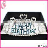 Happy Birthday Jewelry Head Chain Party Crown Tiara thumbnail-1