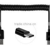 USB 3.1 Type C Type-C Extension Cable Data Sync Charge Stretch thumbnail-2