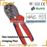 CE APPROVAL 1.5-10mm2 Hand Non-Insluated Terminals Ratchet Crimping Tools thumbnail-1