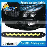 HotDC12V 15W 6000K-6500k Bendable Square Led Daytime Running Light Waterproof Anti-dust COB Flexible Silica Gel Allotype Car DRL