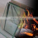 Steel Wooden Fire Door Viewport Flameproof Glass Factory Installation thumbnail-3