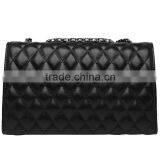 Leather Handbag Ladies China Supplier Crossbody Bags Black Iron Chain Shoulder Bags thumbnail-4