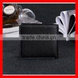 Short Money Clip Top Grade Business Nubuck Wallet for Men in Stock thumbnail-6