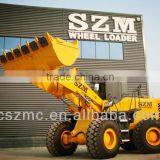 SZM936 Model 1.8m3 Bucket Joystick Control 3Ton Wheel Loader thumbnail-4