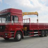 SHACMAN F3000 6x4 12 tons XCMG crane truck with crane WEICHAI diesel engine WP10.290E32
