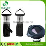ABS 6 LED rechargeable led solar lantern for outdoor camping use