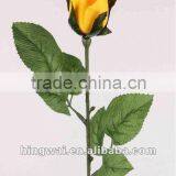 64cm Artificial Flower Rose Bud With 6 Leaves thumbnail-6