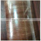 High Gloss Decorative Wood Grain Pvc Sheets for Furniture Laminate