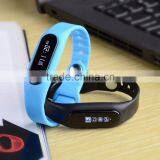 Smart Wearable Project OEM Service Logo Printing TPU/silicone Smart E06 Sport Fitness Wristband thumbnail-2
