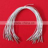 white elastic cord with barb for tag