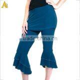 Ruffle Capri Pants / Bloomers - BUSTLE CAPRIS - Festival Clothing thumbnail-1