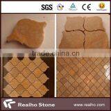 Own Quarry Imperial Gold Marble 3" Lantern Mosaic thumbnail-1