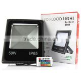 AC85-265V 50W Waterproof RGB LED Flood Light