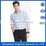 Wholesale Plaid Shirts Man Shirt Custom Shirt Long Sleeve thumbnail-6