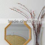 Octagonal Golden Embossed Hanging Wall Mirrors Wholesale
