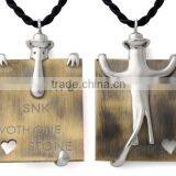 Fashion Stock Stainless Steel Butterfly Mask Pendant FP50017 thumbnail-5