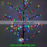2016 Wholesale Outdoor Artificial Cherry Blossom Flower Tree Illumination Light
