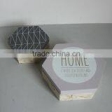Wooden Hexagon Box of Gift thumbnail-3