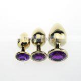 Big Size Fancy Adult Sex Toy Steel M&F Screw Vibrating Stainless Butt Plug thumbnail-4