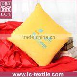 Wholesale Cute Cartoon Embroideried Yellow Color Plush Panda Pillow With 2 in 1 Blanket Designed(LCTP0126) thumbnail-4