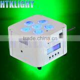 Battery Wireless 6*10w 4in1 Rgbw Led Stage Lighting Wireless