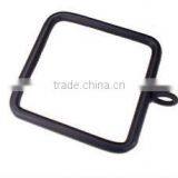 2" Steel Square Ring With Eyelet thumbnail-1