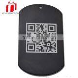 Customized Blank Qr Code Aluminum Pet Id Tag