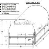 18oz Heavy Duty Steel Tarps Coil Tarpaulin thumbnail-6