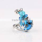 Fashion Mini Glass Bottle Women Perfume Finger Ring Size Adjustable Essential Oil Rings Scent Ring thumbnail-2