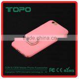 Wholesale Bracket Metal Cover Mobile Phone Anti Falling Finger Ring Stand Holder Back Case for Iphone 6 6s Plus thumbnail-4