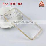 2015 Cell Phone Accessory for HTC One M9 TPU + Aluminum Metal Bumper/frame Case thumbnail-6