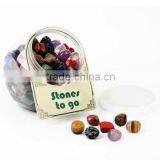 Mixed Tumbled Stone, 2kgs per PET Jar