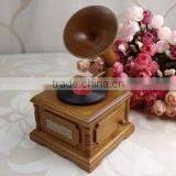 Gramaphone , Wooden Gramaphone thumbnail-2