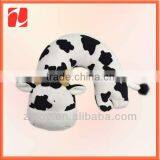 Cute Soft Flocked Fabric Stuffed Plush Neck Pillow