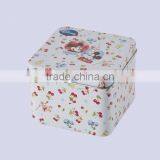 Fancy Metal Tin Box Square Tin Box