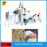 CE ISO 9001certificate widely used feed pellet production line for sheep goat