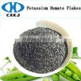 Korean Customers Like Black Shiny Flake State Potassium Humate thumbnail-1