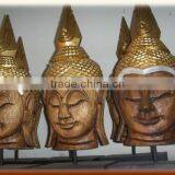 Mango Wood Bhudda Head PPS-MG996