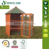 DFPets Hot Sale Wooden Cage For Chiken And Birds thumbnail-1