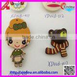 Animal Shape Wood Buttons Cartoon Child Sewing Wooden Buttons