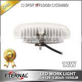 5.8in 12W Mini Light Bar Led Work Light for ATV UTV SUV Offroad Motorcycle Powersports 4x4 Racing Marine Boat Flood Beam Lamp thumbnail-3