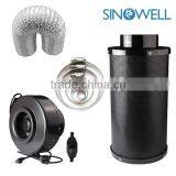 Indoor Grow Room Grow Tent Inline Air Ventilation Kit thumbnail-1