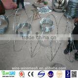 450mm 730mm 980mm Hot Dipped Galvanized Concertina Razor Barbed Wire
