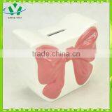 Bowknot Handbag Ceramic Coin Banks Wholesale thumbnail-3