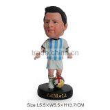 Resin Sport Player Messi Bobble Head thumbnail-2
