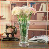 Wholesales Best Quality Carved Crystal Glass Flower Vase thumbnail-1
