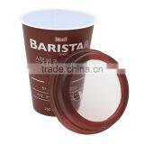 Wholesale Plastic Reusable Coffee Cups With Lid, IML Cheap Different Types Of Drink Cup thumbnail-2