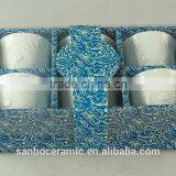 Ceramic Cawa Cup, Cups of Arabic Coffee Cawa, 6 PCS Set thumbnail-6