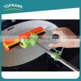 Toprank High Quality Wet And Dry Cleaner Three Roller Sponge Foam Cleaning Mop Telescopic Handle PVA Sponge Mop With TPR Handle thumbnail-2